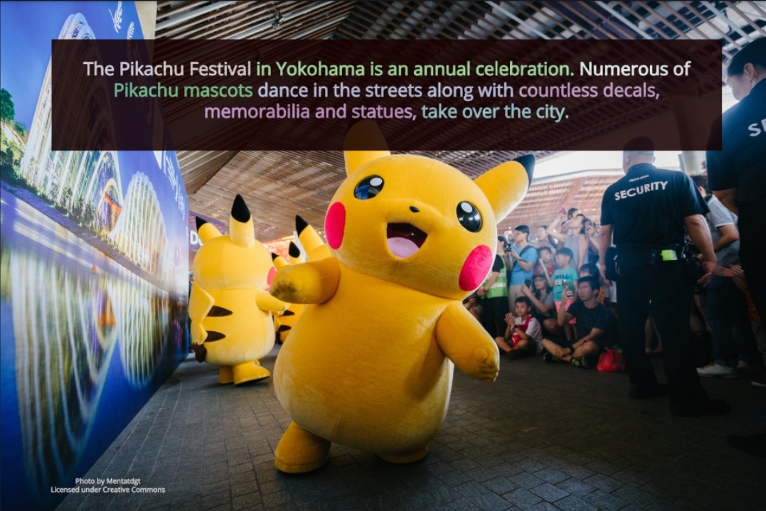 Pikachu Festival Yokohama Pop Japan