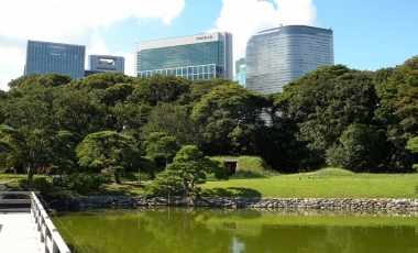 Hama Rikyu Teien Garden Pop Japan