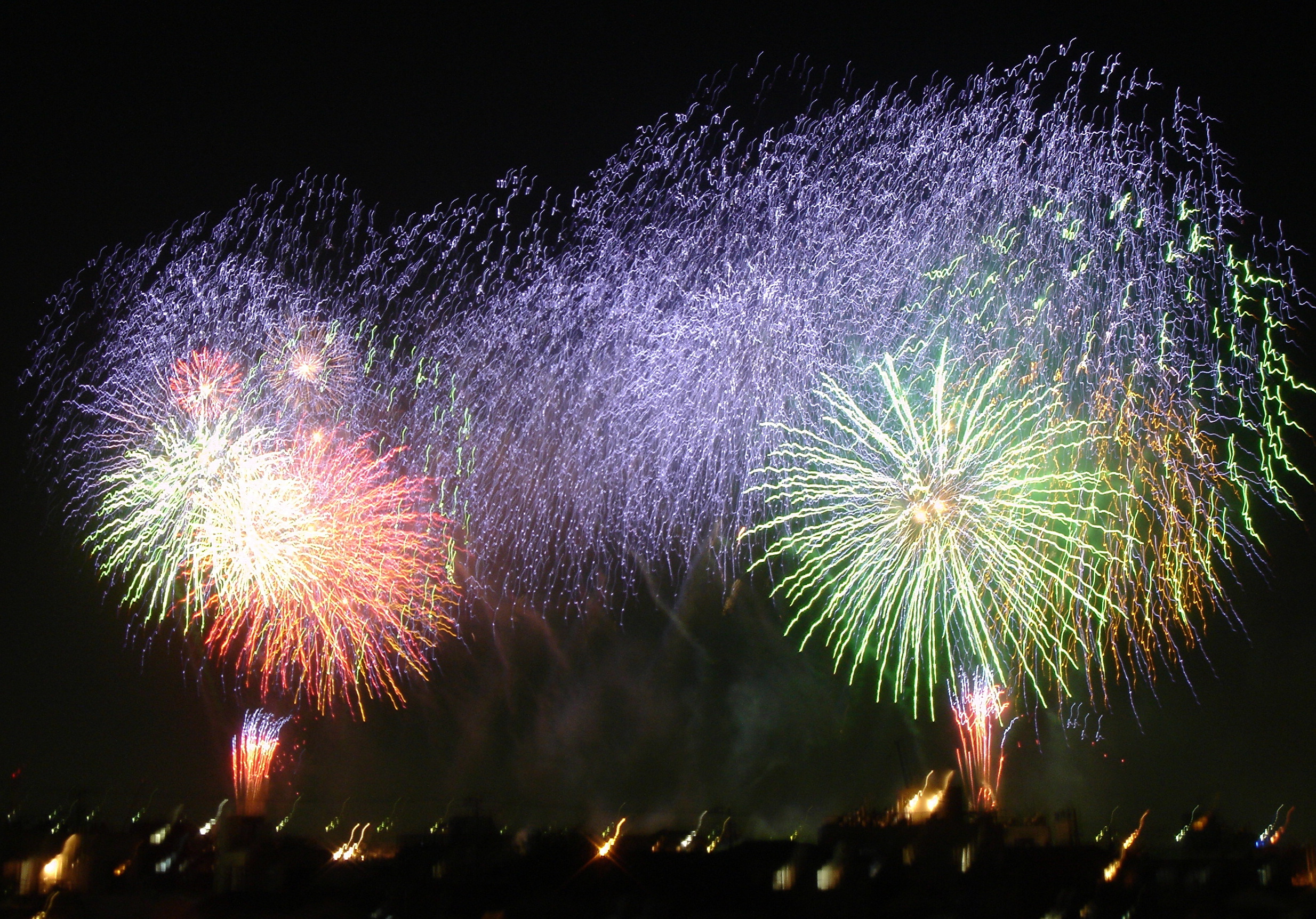Sumida River Fireworks Pop Japan