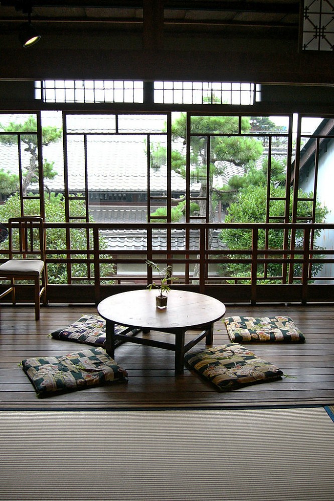 chabudai, traditional japanese home