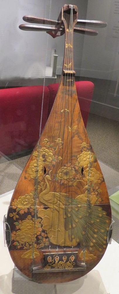 japanese biwa, musical instrument