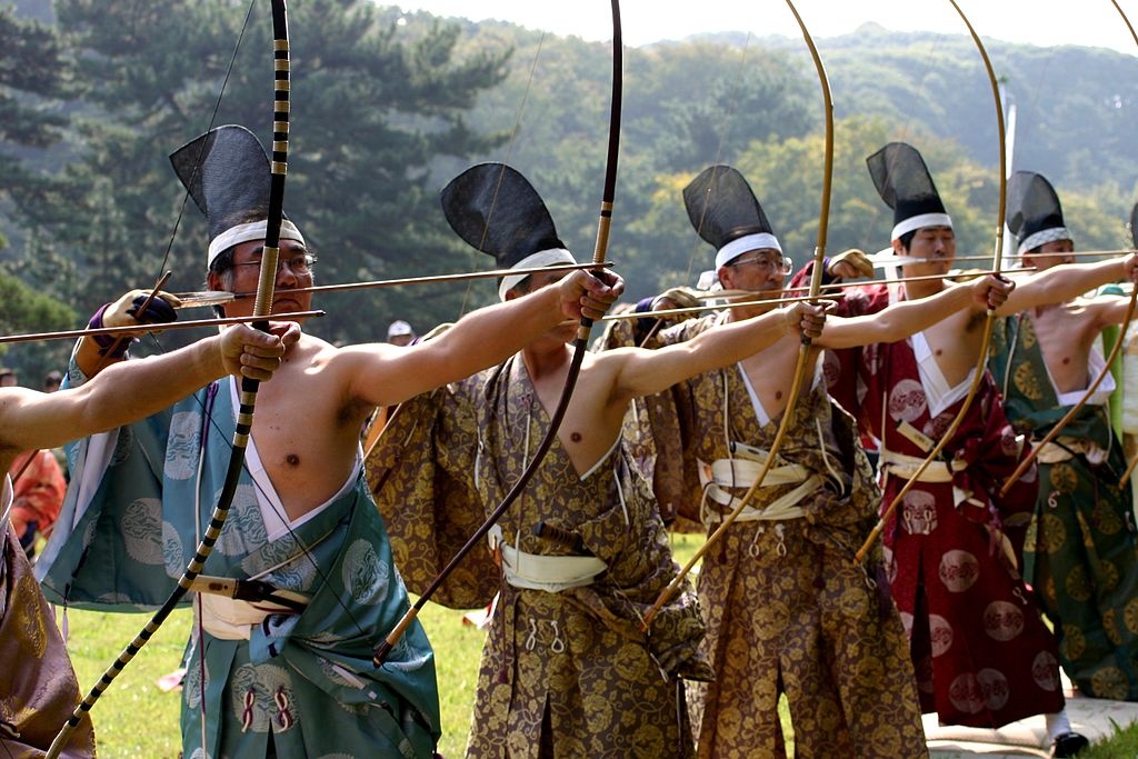 Kyudo: Traditional Japanese Archery.
